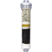 Coronwater Alkaline Water Filter Cartridge for RO system Post filter Activated Carbon & Mineral & KDF55 IALK-301