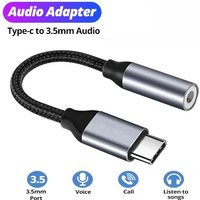 Type-C To 3.5mm Jack Wired Earphone Adapter USB-C to 3.5mm Jack Audio Headphone Cable Adapter Converter For IPhone Huawei Xiaomi