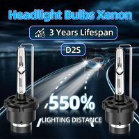 4500LM D2S Xenon Lights 35W LED Headlight Bulbs 4300K 5000K 6000K 8000K 10000K HID Xenon Headlamps 12V 24V Light Bulbs