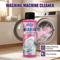100ml Washing Machine Cleaner Liquid, Deep Cleaning Care Agent for Top/Front Load Machines, with Odor0Grime Remover