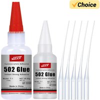50/20gMulti-purpose 502 Instant Strong Super Glue Universal Superglue Mighty Instant Glue for Resin Ceramic Metal Glass Fast Dry