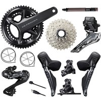 AliExpress Shimano ULTEGRA Di2 R8170 2x12s Groupset Di2 R8100 Crankset 11-30T 11-34T Cassette FD RD R8150 Derailleur For Road Bike Groupset