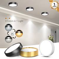 Dimmable Ceiling Led Spot Light Surface Mounted Downlight 5/10/15/25W Ceiling Lamp Bathroom Light Panel Lights For Living Room
