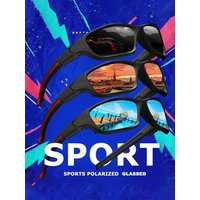 AliExpress AWGSEE 2PC/3PCS Polarized Sports Sunglasses for Men Women, Unbreakable Anti-Glare for Cycling Running Fishing Driving UV400