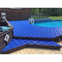 Swimming Pool Floor Tile Plastic pp Tile Waterproof Anti-slip for Indoor and Outdoor