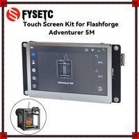 Upgraded Touch Screen Kit For Flashforge Adventurer 5M Touchable Screen Easy To Install For AD5M 3D Printer Replaceable Parts