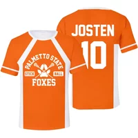 2026New Arrival: The Foxhole Court Palm State Fox Captain Hockey Jersey - Cosplay WILDS MINYARD 3D T-Shirt