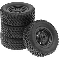 MN82 62mm Tire Tyres Wheel for MN82 MN D90 MN98 MN99S MN78 WPL C14 C24 C34 B14 B24 RC Car Upgrade Parts Accessories