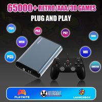 JMachen Mix 6TB Gaming HDD Video Game Console for PS5/PS4/Switch/PS3/PS2/Xbox/Wii with 65000+ Retro&AAA&3D Games for PC/Laptop