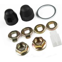 AliExpress NONE E-Bike Hub Motor Axle M12/M14 Lock Nut & Lock Washer & Spacer & Nut Cover 12/14mm Shaft 500W-5000W Motors Electric Bicycle Part