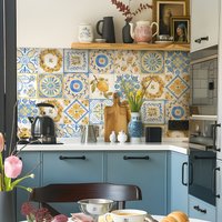 Peel Stick Lemon Tile Stickers, Mediterranean Italian Kitchen Backsplash, Waterproof Wall Decals for Home Renovation Decor
