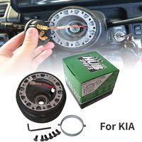 For KIA HUB 6 Bolt Hole Racing Steering Wheel Hub Adapter Boss Kit Universal