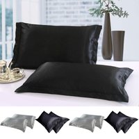 Kissen bezug Seide Kissen bezug seidig Satin Schönheit Kissen bezug bequeme atmungsaktive Kissen bezug Wohnkultur Großhandel Drops hipping