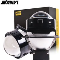 SANVI 3.0 Bi LED Lenses for Headlights Ice Lense Auto LED Projector Headlight Hella G5 3R Projector 110W Car Light Retrofit