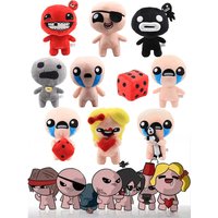 25cm Anime The Binding of Isaac Plush Toys Afterbirth Rebirth Plushie Cartoon ISAAC Soft Stuffed Dolls Birthday Christmas Gifts
