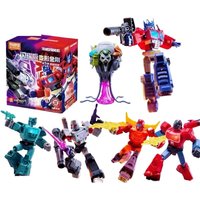 Blokees Transformers Shining Version 05 - Eternal Rivalry Building Blocks Figures Poseable Model Kits Collect Toys Boy Gifts