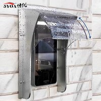 5YOA Slide Waterproof Guard Cover Rainproof Case Plastic Rain Protector Protection Access Control Keypad Reader Sun Shell