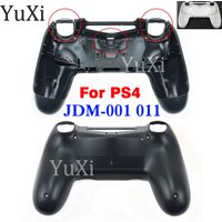 1Pc Bottom Housing Shell For PS4 Wireless Gamepad Controller Black White Back Shell Case For Playstation 4 JDM JDS 001 010 011