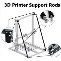 Upgrade Aluminum Alloy Supporting Pull Rod Kit - for Creality Ender-3/Ender-3 Pro/CR10/CR10S | Anti-Break Stable Printing