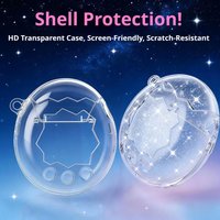 Transparent Protective Shell for Tamagotchi Paradise Simple Shockproof Anti-Scratch Case Game Console Decorative Cover