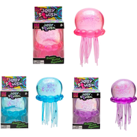 Squishies Needoh Jellyfish Squish Toy Fidget Toy, Water Sensory Soft Jelly Squeeze Stress Relief Fidget Blind Box Toy