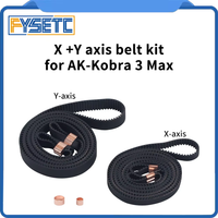 For Kobra 3 MAX Synchronous Belt Kobra 3MAX X Y Z 6mm/10mm Width Belt High Quality 3D Printer Replacement Parts for Kobra 3 MAX