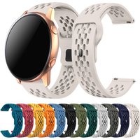 18/20/22mm Mesh Breathable Reverse Buckle Strap for Huawei Watch GT2/3 (42mm) For Garmin Venu2 Adjustable Lightweight Wristband