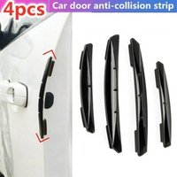 4pcs/set Car Anti-collision Strip Car Door Side Anti-collision Decorative Guard Plate Anti-scratch Car Accessories