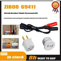 ZIBOO 69411 Circuit Breaker Finder Accessory Kit, Circuit Breaker Leads and Adapters Compatible with ET300 and ET310.