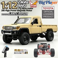MN MN82 1:12 4WD RC Crawler Truck, Simulated Toyota LC79 Off-Road Climbing Car with Metal Accessories Remote Control Model Toy