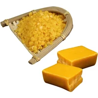 0.5/1KG Particles Yellow Beeswax Natural Wax Raw Materials For DIY Candle Making Lipstick Cosmetics Candle Handcraft Accessories