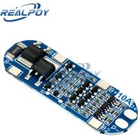 3S 10A 11.1V 12V 12.6V Lithium Battery Charger Protection Board Module for 18650 Li-ion Lipo Battery Cells BMS 3.7V