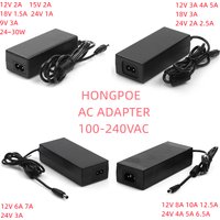 Adaptateur d'alimentation cc 5V 9V 12V 15V 18V 24V, AC 100V-240V 1A 2A 3A 5A 6A 8A 10A, convertisseur de chargeur pour bandes lumineuses LED