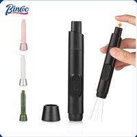 Bincoo WDT Tool Espresso Distribution Tools with Magnetic Loose Powder Needle for Espresso Coffee Stirrer Telescopic Design