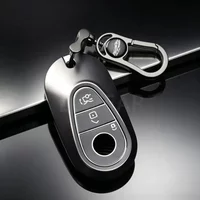 TPU Car Key Case Cover Shell for Mercedes Benz C260l C200l Glc300l E300l W223 W206 S350L S400L S450L S500L Key Protector Case