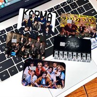 S-StrayS COOL K-Kids Kpop Credit Card Skin Stickers No Adhesive Residue Water Proof For VISA Credit Card Subway Access Card