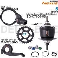 SHIMANO NEXUS C7000 Internal Geared Hub SG-C7000-5D INTER-5E and Shifter SL-C7000-5 CJ-C7000-5 CS-C7000 27T Original parts