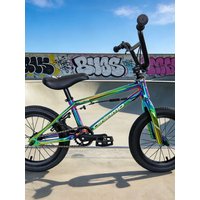 AliExpress NONE Dinamo DA14 DA16 14/16-inch BMX Bike, 6061 Aluminum Alloy Frame, 360-Degree Rotation, Non-Slip Tire, Entry-Level Stunt Bike