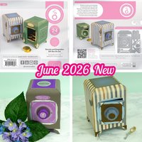 June 2026 New Secrets and Keepsakes Deposit Box Tonic Petal Perfection Beautiful Dies for DIY Scrapbook Greeting Handmade Diary