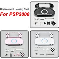 Housing Shell with Button Set Replacement For PSP 2000 Console Shell Faceplate Case Parts for Sony 2000 Repair Kit