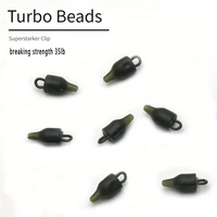 30pcs Fishing Connector Ring Beads, Quick Change Fish Hook Link Beads For Ronnie Rig, Fishing Tackle Accessories