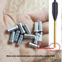 50pcs Archery Aluminum Inserts for O.D.6mm I.D.5mm of aluminum arrow shaft shooting accessories