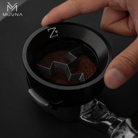 MUVNA Z10 2-In-1 Rotating Needle Type Coffee Distributor With Connection Ring Adaptive Height Z-Shaped For 58MM Handle Barista