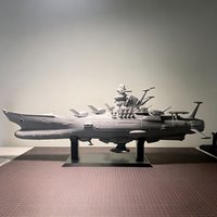 90cm Space Battleship Yamato Assembly Model 3D Printed Forming Ships Static Model Ship Toy Ornament Warship Model