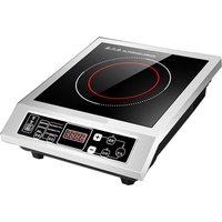 Portable Electric Induction Hob| 3500W Induction Cooktop with 8/10 Temperature Levels | Microcrystalline Glass
