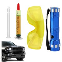 UV Leak Detection Light Protective Accurate Flashlight Oil Leak Detection Kit For Automotive Engine Radiator Refrigerator