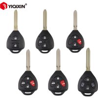 YIQIXIN For Toyota Camry 2007 2008 2009 2010 2011 2012 Avalon Corolla Matrix RAV4 Venza Yaris Blank Remote Car Key Shell Case