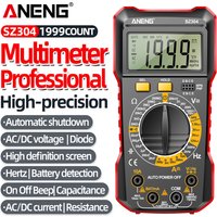 ANENG Digital Multimete True RMS Handheld Multifunction High Precision Tester NCV AC/DC Votage Current Resistance Ohm Tool