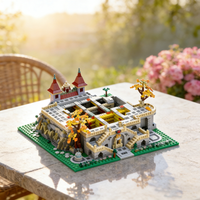 3224pcs MOC Disneieny Beauty Beast Castle Complete Base Ground Model Building blocks toy Architecture Christmas gift Brick