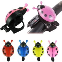 Bicycle Bell Cartoon Beetle Ladybug Cycling Bell Children Bicycle Ride Horn Alarm Easy Operation Cycling Safety Tools